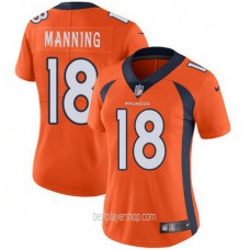 Peyton Manning Denver Broncos Womens Game Team Color Orange Jersey Bestplayer